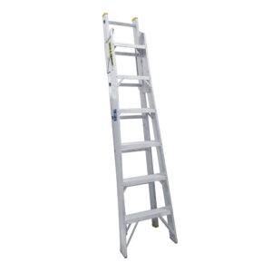 EC15 Escalera convertible tipo II de aluminio con 15 peldaños Surtek