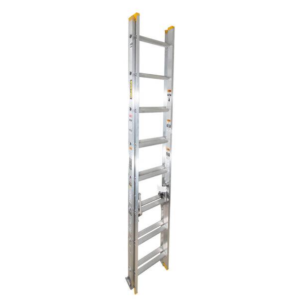 EE16 Escalera de extensión tipo III de aluminio con 16 peldaños Surtek