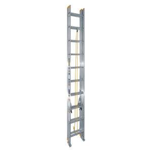 EE20 Escalera de extensión tipo III de aluminio con 20 peldaños Surtek