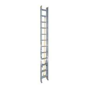 EE24 Escalera de extensión tipo III de aluminio con 24 peldaños Surtek