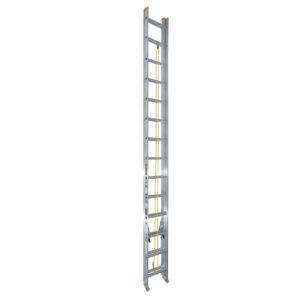 EE28 Escalera de extensión tipo III de aluminio con 28 peldaños Surtek