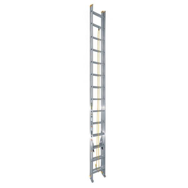 EE28 Escalera de extensión tipo III de aluminio con 28 peldaños Surtek