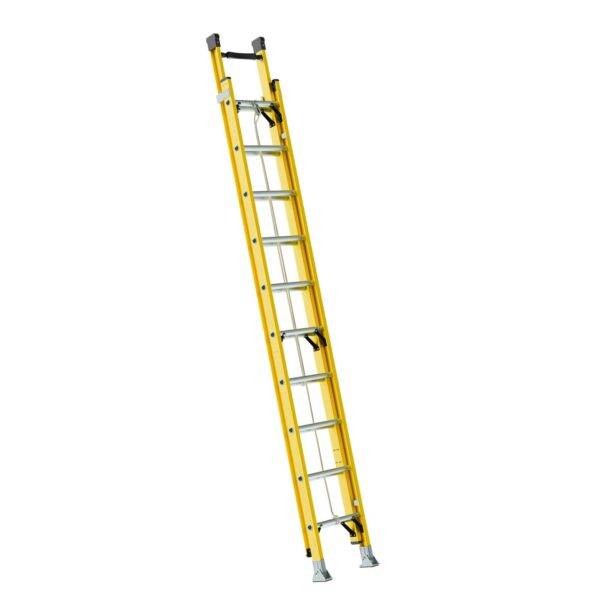 EEFV20 Escalera de extensión tipo II de fibra de vidrio con 20 peldaños Surtek