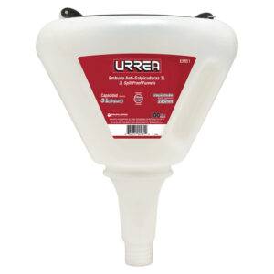 Embudo anti-salpicaduras de polipropileno 3 Lt Urrea