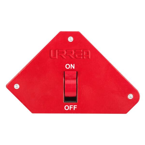 ESQU30 Esquina magnética para soldar multiangular con switch 3-3/8", 30 lb Urrea