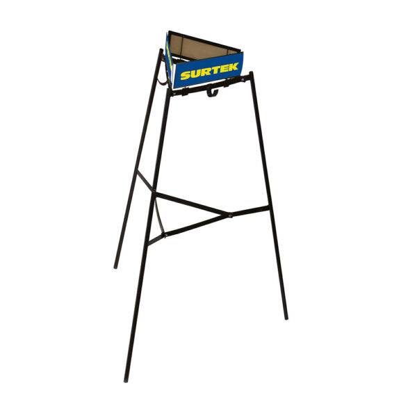 EXHCARR Exhibidor de piso para carretillas 78.5 x 78.5 x 175 cm Surtek
