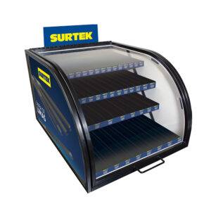 EXLIMAS Exhibidor de mostrador para limas 31 x 41.5 x 54.5 cm Surtek