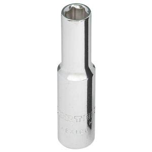 F4409HL Dado largo cuadro de 1/4", 6 puntas, en pulgadas, 9/32" Surtek