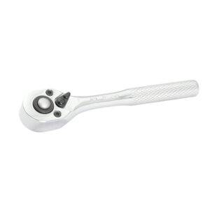 F4449 Matraca reversible cromada, quick release, para dado cuadro de 1/4" Surtek