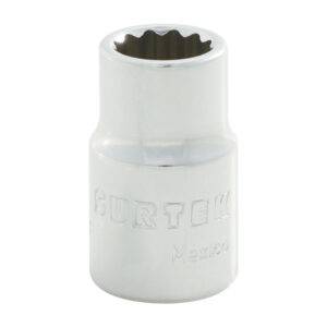 F5108 Dado cuadro de 3/8", 12 puntas, en pulgadas, 1/4" Surtek