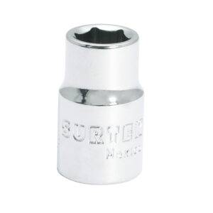 F5112H Dado cuadro de 3/8", 6 puntas, en pulgadas, 3/8" Surtek