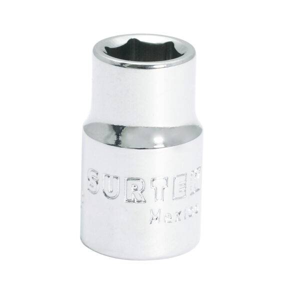 F5112H Dado cuadro de 3/8", 6 puntas, en pulgadas, 3/8" Surtek