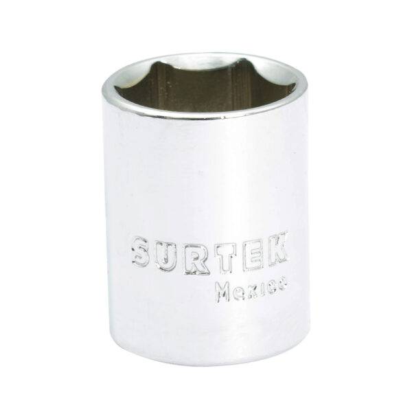 F5128H Dado cuadro de 3/8", 6 puntas, en pulgadas, 7/8" Surtek