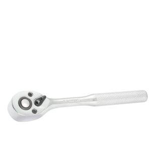 Matraca reversible cromada, quick release, para dado cuadro de 3/8" Surtek