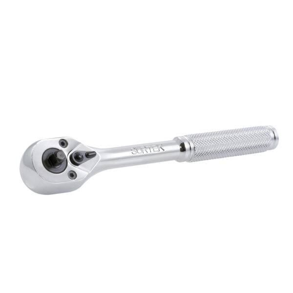 Matraca doble y triple cuadro, cabeza tipo pera, para dados cuadro de 1/4" y 3/8" Surtek
