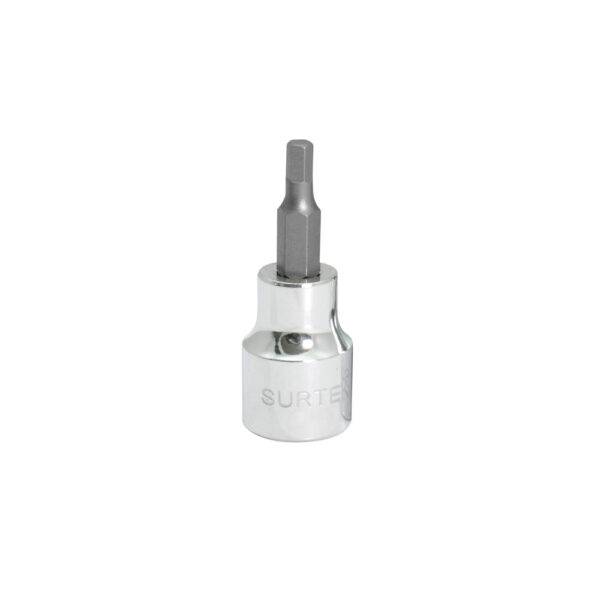 F51H05M Dado con punta hexagonal cuadro de 3/8", métrico, 5 mm Surtek