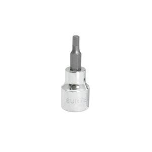F51H08M Dado con punta hexagonal cuadro de 3/8", métrico, 8 mm Surtek