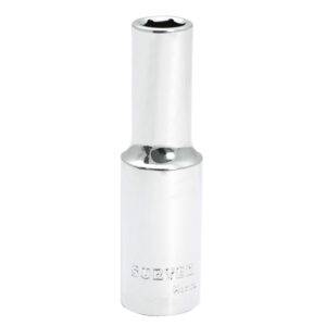 F5813HLM Dado largo cuadro de 1/2", 6 puntas, métrico, 13 mm Surtek