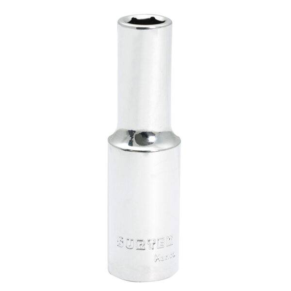 F5813HLM Dado largo cuadro de 1/2", 6 puntas, métrico, 13 mm Surtek
