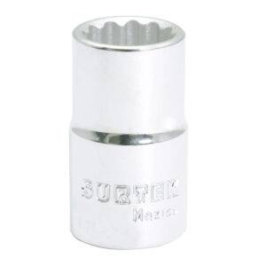 F5816 Dado en pulgadas cuadro de 1/2", 12 puntas, 1/2" Surtek