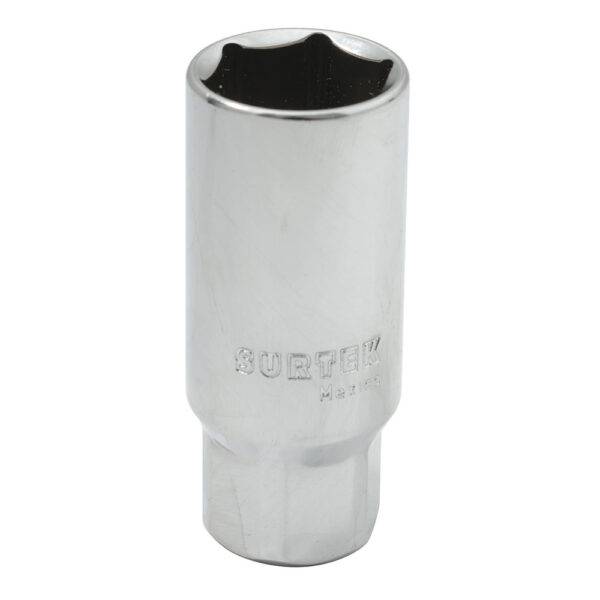 F582050 Dado para bujía con neopreno cuadro de 1/2", 5/8" en pulgadas Surtek