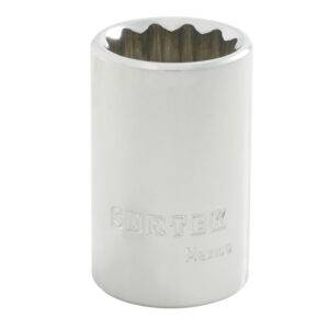 F5823M Dado cuadro de 1/2", 12 puntas, métrico, 23 mm Surtek
