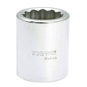 Dado cuadro de 3/4", 12 puntas, en pulgadas, 1-1/16" Surtek