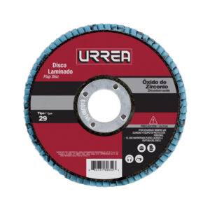 FD458 Disco laminado tipo 29 grano 80, 4-1/2" Urrea