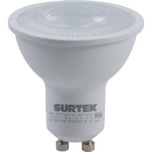 FGC4 Lámpara de LED tipo GU10, 4.5 W luz cálida Surtek