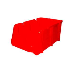 Gaveta plástica pico de pato color rojo 7" x 4" x 3" Surtek