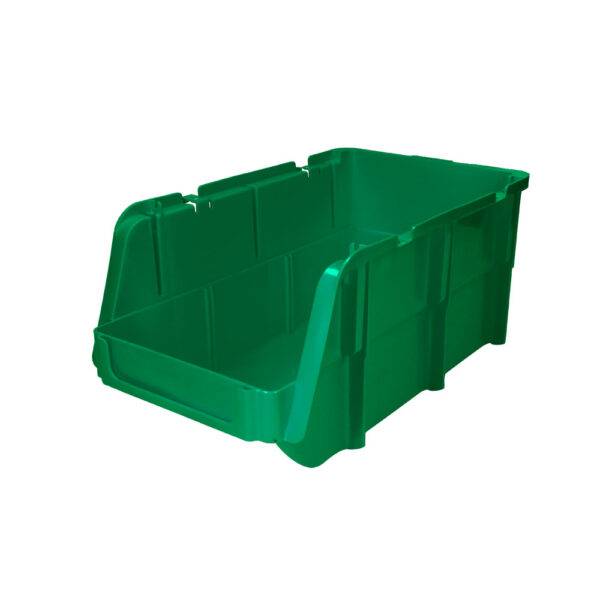 GAVV3 Gaveta plástica pico de pato color verde 14" x 8" x 7" Surtek