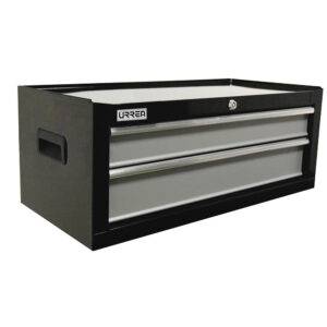 Gabinete intermedio 2 gavetas color negro serie H 27" Urrea