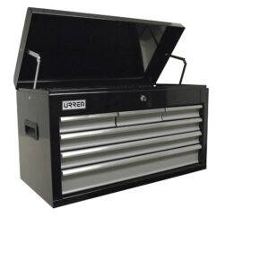 Gabinete superior 6 gavetas color negro serie H 41" Urrea