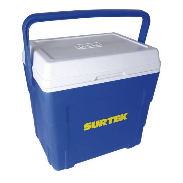 HIEL20 Hielera azul de 16 Lt, 38.9 x 29 x 27.5 cm Surtek
