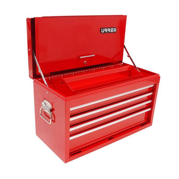 I27S4 Gabinete superior con 4 gavetas color rojo 27" serie I Urrea