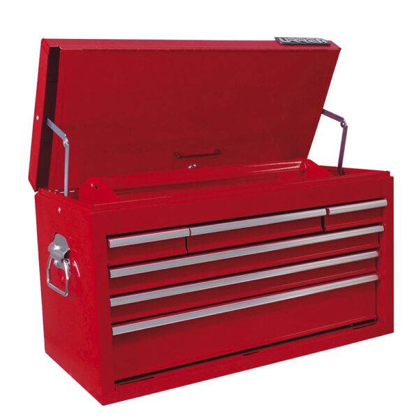 I27S6 Gabinete superior con 6 gavetas color rojo 27" serie I Urrea