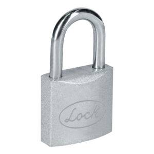 J4CL Juego de candados de acero largos 38 mm, llave estándar, 4 piezas Lock