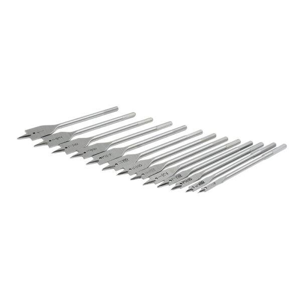 Juego de brocas para madera tipo manita plana zanco hexagonal, 13 piezas Surtek
