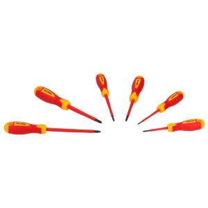 JDB6V Juego de destornilladores con mango bimaterial 1000 V combinados, 6 piezas Surtek