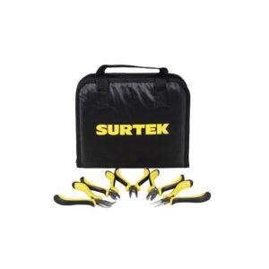 JE6 Juego combinado de herramientas para electricista 6 piezas, con estuche plástico Surtek
