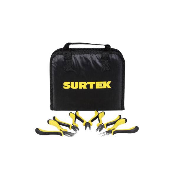JE6 Juego combinado de herramientas para electricista 6 piezas, con estuche plástico Surtek