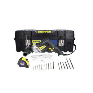 JP20 Juego combinado de herramienta con rotomartillo 1/2" 20 piezas, con caja plástica Surtek