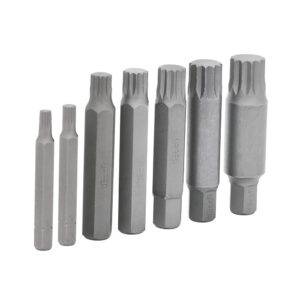 JPB60 Juego de puntas bristol hexágono de 5/16", 7 piezas en caja metálica Urrea