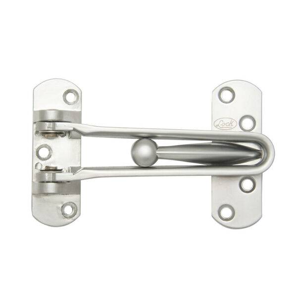 Pasador de seguridad para puerta abatible acabado níquel satinado Lock