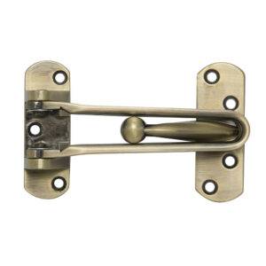 L044LAB Pasador de seguridad para puerta abatible acabado latón antiguo Lock