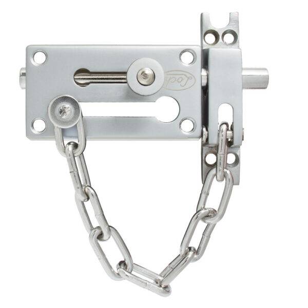 L048CSB Pasador de sobreponer de cadena níquel satinado Lock