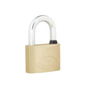Candado de latón corto 50 mm, llave de puntos Lock