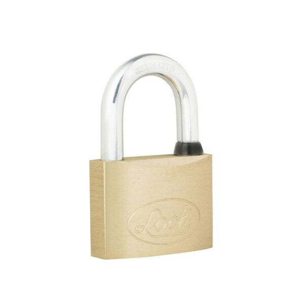 L20S50QB Candado de latón corto 50 mm, llave de puntos Lock