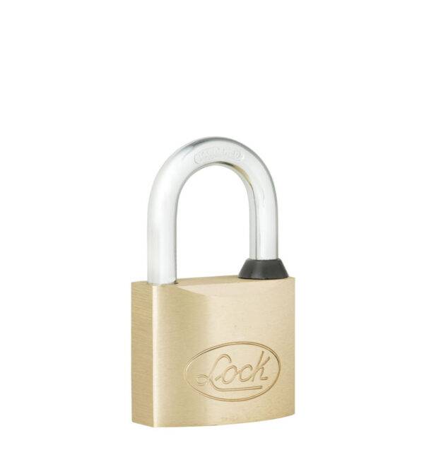 L20S50TB Candado de latón corto 50 mm, llave tetra Lock