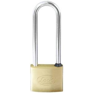 Candado de latón extra largo 30 mm, llave estándar Lock